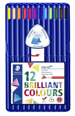 Staedtler Colored Pencil Ergosoft set (12)